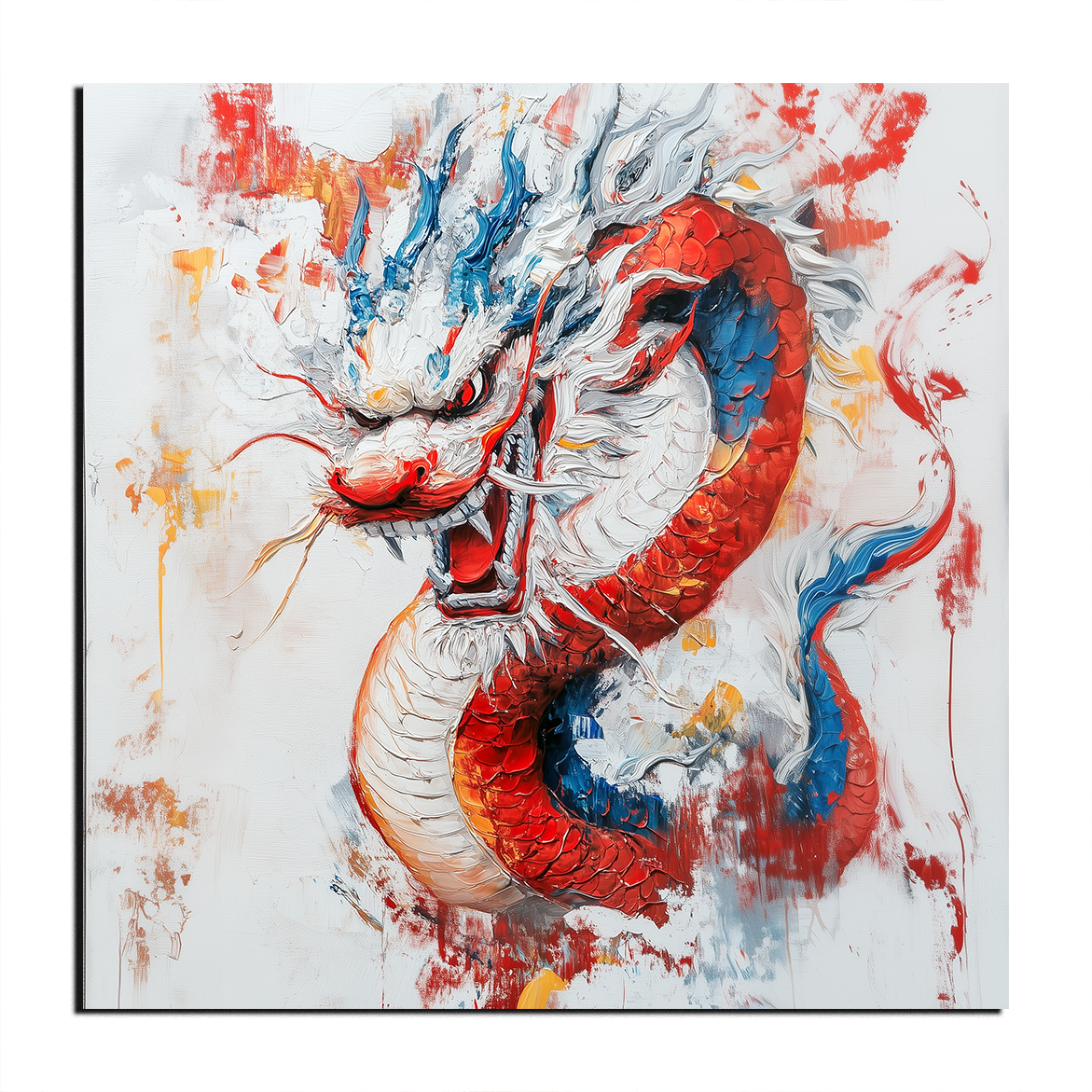 Large-scale painting of Chinese dragon texture GNM69