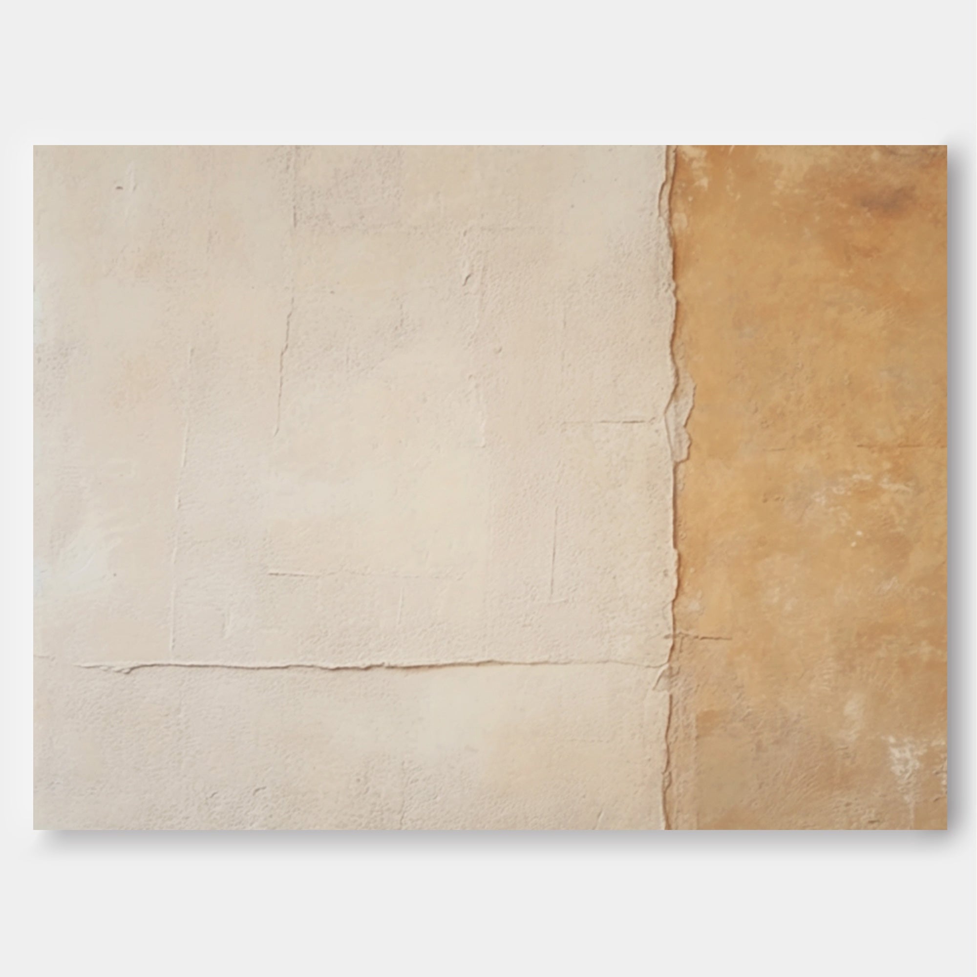 Wallart Abstract Earthy Textured Canvas