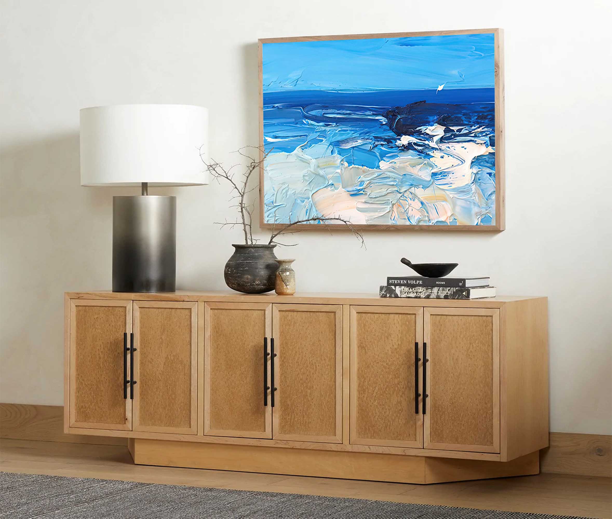 Wallart Ocean’s Blue Symphony